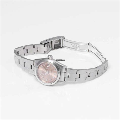 ladies rolex oyster perpetual date stainless watch 79160 nr